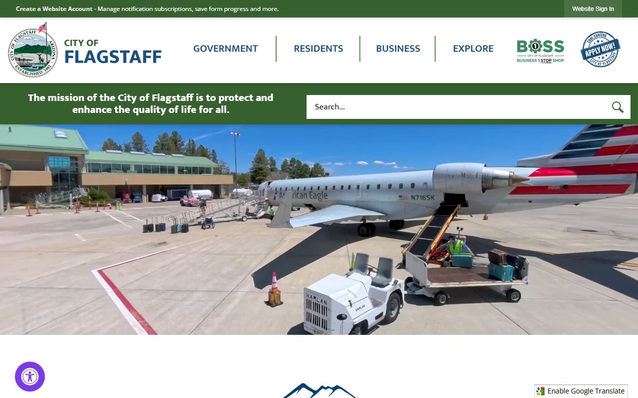 City of Flagstaff official website for Flagstaff Arizona bankruptcy records information